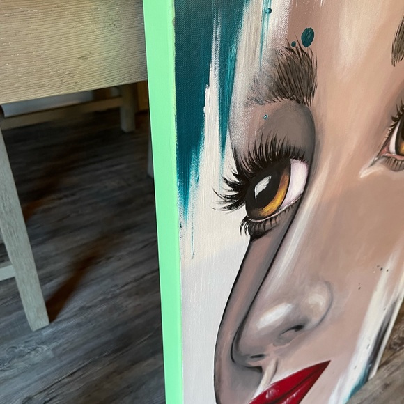 “Watching you” Canvas Wall Art